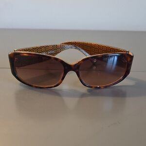 Coach Brown Tortoise Sunglasses